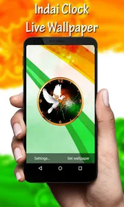 Indian Clock Live Wallpaper screenshot 2