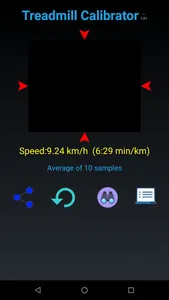 Treadmill Calibrator - Trial screenshot 2