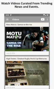 Rugby News screenshot 2