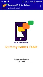 Rummy Points Table screenshot 5