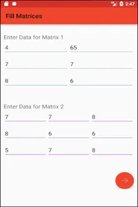 Calculator with Matrix screenshot 2