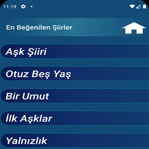 En Beğenilen Şiirler screenshot 1