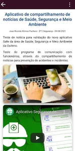 Safe Oxiteno screenshot 1