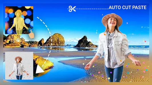 Auto Cut Paste Photo & Backgro screenshot 1