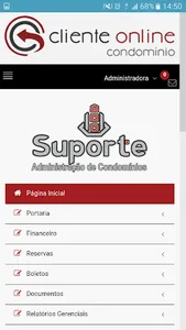 SUPORTE ADMINISTRADORA screenshot 1