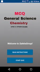 General Science Chemistry Test screenshot 0