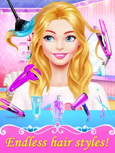 Hair Nail Salon: Makeup Games screenshot 0