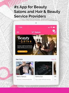 V1 Beauty Salon Parlour Barber screenshot 10