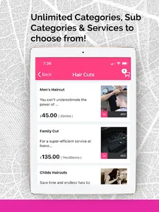 V1 Beauty Salon Parlour Barber screenshot 6