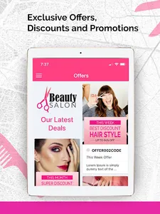 V1 Beauty Salon Parlour Barber screenshot 8