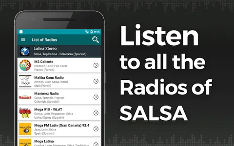 Salsa Music Radio screenshot 0