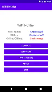 Notificador WiFi screenshot 0