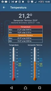 Clima UTN San Francisco screenshot 2