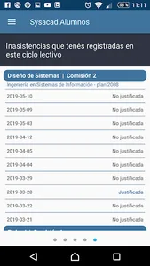 Sysacad Alumnos - UTN San Fco screenshot 5