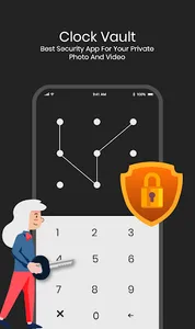 Clock Lock -Hide Photos Videos screenshot 0