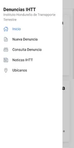 Denuncias IHTT screenshot 2
