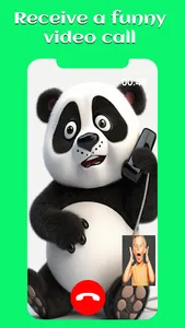 Baby Panda Mod Call Chat Game screenshot 0