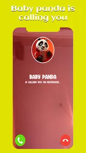 Baby Panda Mod Call Chat Game screenshot 12