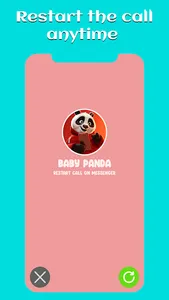 Baby Panda Mod Call Chat Game screenshot 13