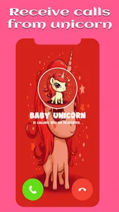 Baby Unicorn Mod Call & Chat screenshot 15