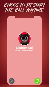 Scary Cartoon Cat Call & Chat screenshot 20