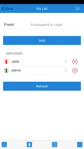 SCC Timeclock screenshot 2