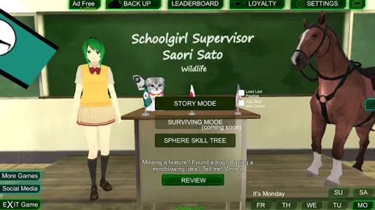 Schoolgirl Supervisor WildLife screenshot 21