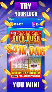 Lottery Scratchers Scratch Off screenshot 1