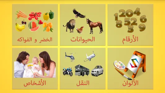 Learn Arabic Words screenshot 5