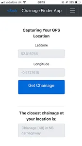 Location Finder App screenshot 1