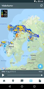 SMHI VinterVäg screenshot 6