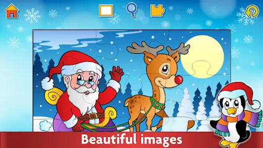 Kids Christmas Jigsaw Puzzles screenshot 0