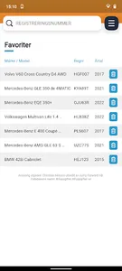 Biluppgifter 2021 screenshot 1