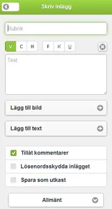 Bloggplatsen screenshot 1