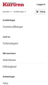 Söderhamns-Kuriren screenshot 1