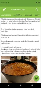 Husmanskost screenshot 2