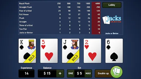 Jacks Or Better - Video Poker screenshot 12