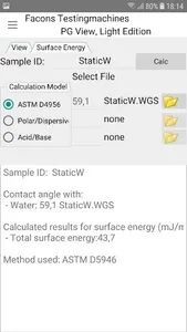 PG View for Pocketgoniometer P screenshot 1