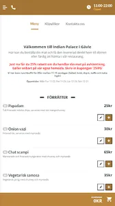 Indian Palace Gävle screenshot 0