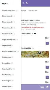 Pizzeria Oxen Kalmar screenshot 1