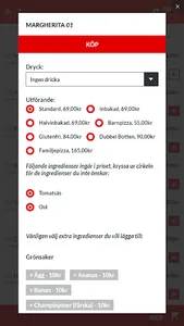 Pizzeria Valentine Piteå screenshot 2