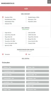 Vera Pizzeria Sundsvall screenshot 2