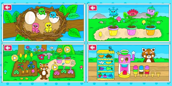 Pukkins Trädgård - Barnspel screenshot 4