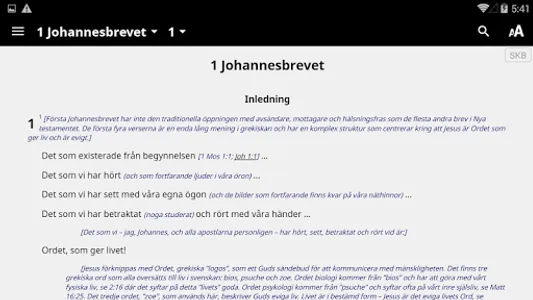 Svenska Kärnbibeln screenshot 12