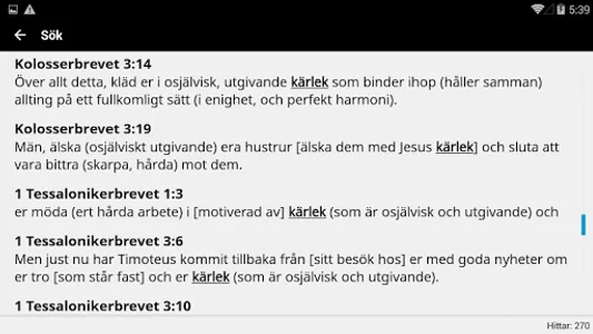 Svenska Kärnbibeln screenshot 14