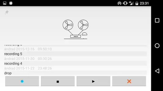 Lasersköld Tape Recorder screenshot 1