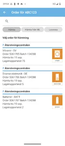 Leverantör screenshot 1