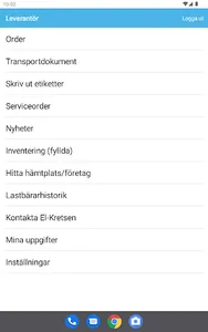 Leverantör screenshot 2