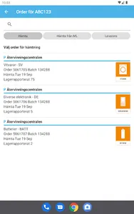 Leverantör screenshot 3