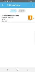 Verksamhetsavfall screenshot 0